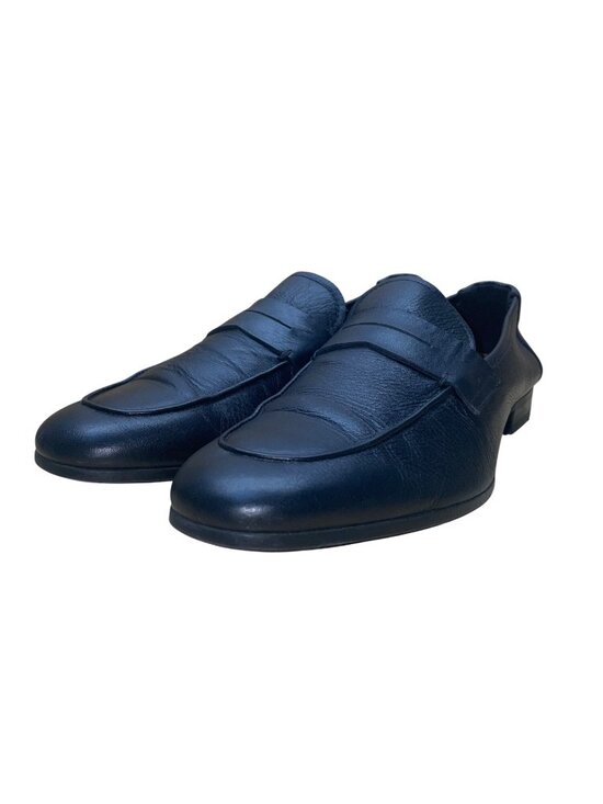 Zara Men’s Black Leather   Slip-On Classic Loafers Dress Shoes Size 41EU/8US main image 4